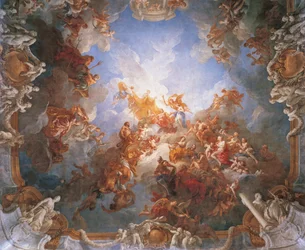 Die Apotheose des Herkules